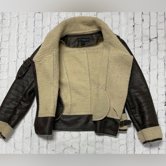 Mo x member faux leather aviator jacket - Picture 2 of 9